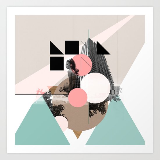 Locals Only - London - UK Art Print