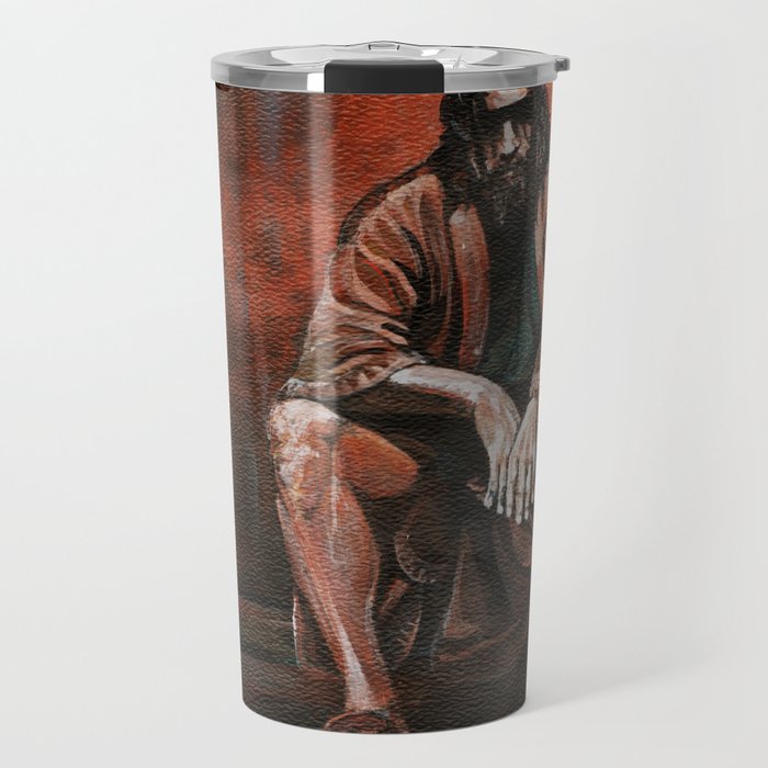 The Dude, "You pissed on my rug!" Travel Mug