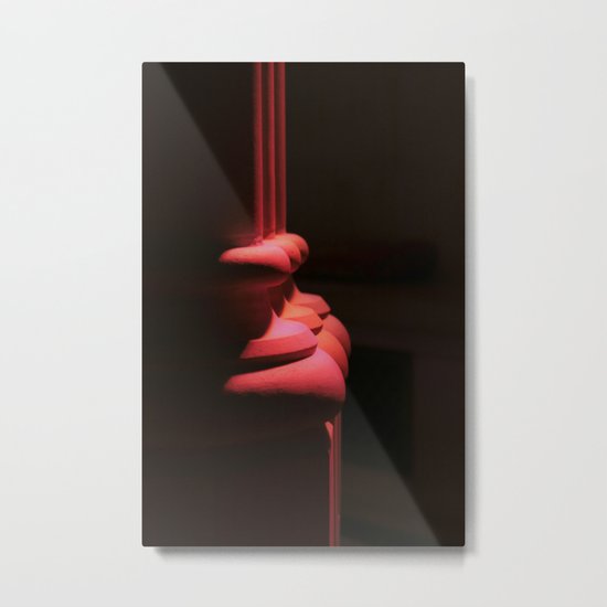 Three Columns Metal Print