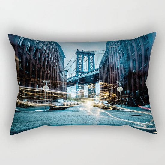 Brooklyn Bridge 2 Rectangular Pillow