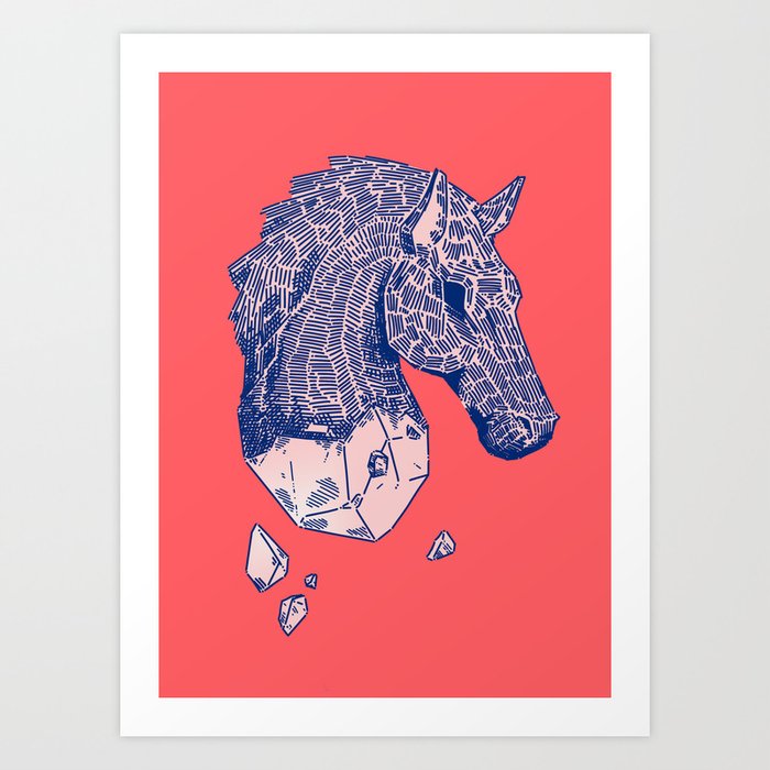 ♞✧ Art Print | Animals, Digital