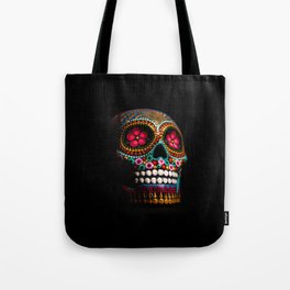 Mexico City Skull Tote Bag