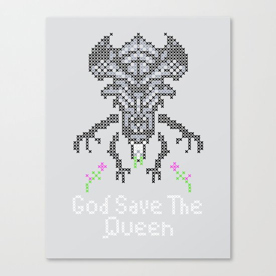 Xenobroidery Canvas Print