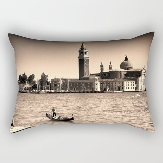 A perfect day in Venice Rectangular Pillow