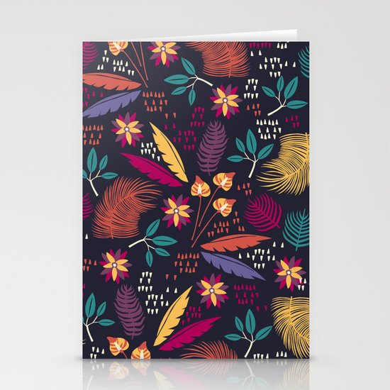 Tropical Forest Stationery Cards