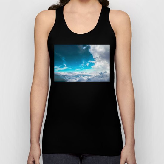 Clouds Unisex Tank Top