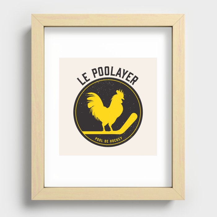Le Poolayer Recessed Framed Print