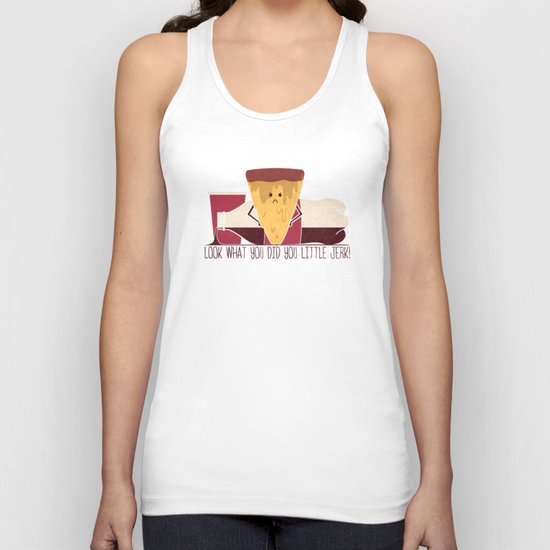 Ruined Pizza Unisex Tank Top