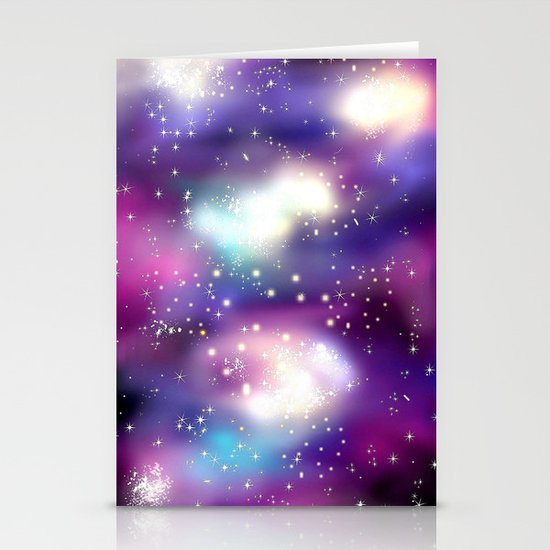 Galaxy Stationery Cards