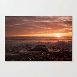Sunrise Splash Canvas Print
