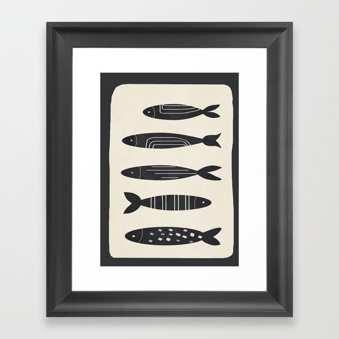 Fishes 01 Framed Art Print