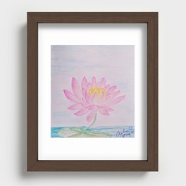 Trust In Your Own Unfolding Recessed Framed Print