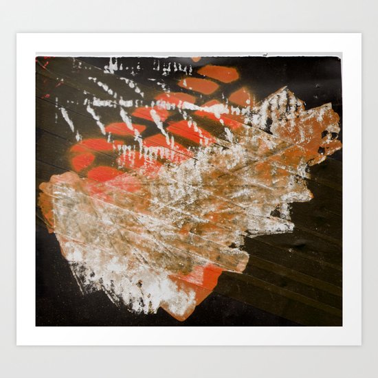 Materials Collage Art Print