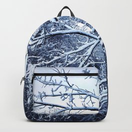 Winter Tree Branch Backpack
