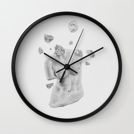 Fragments Wall Clock