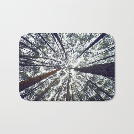 Light Through the Trees Bath Mat