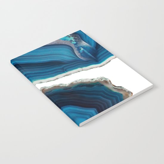 Blue Agate Notebook
