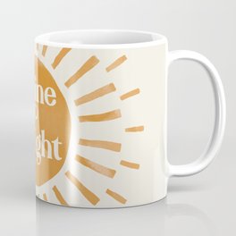 Shine Bright Boho Sun Coffee Mug
