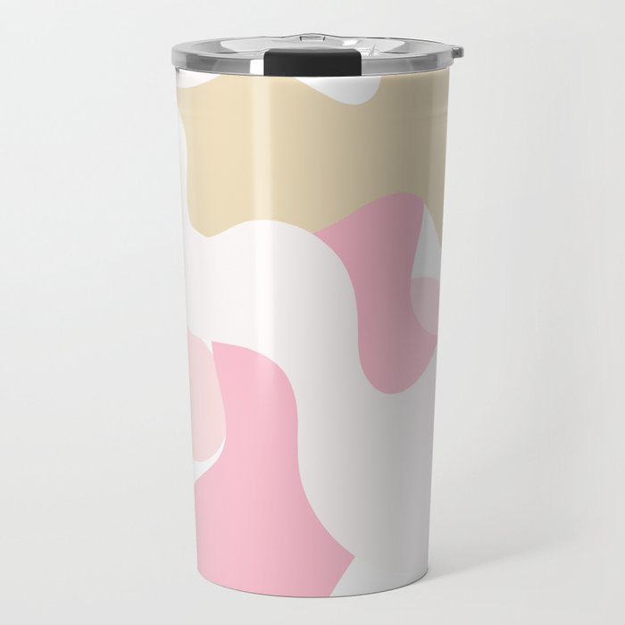 Pastel Shapes Travel Mug