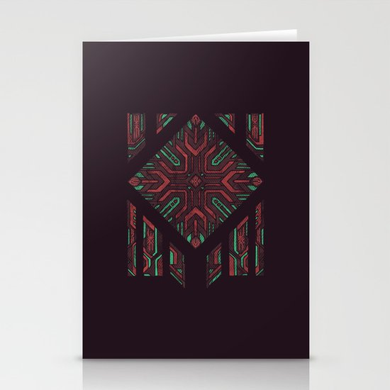 Compartmentalized Stationery Cards