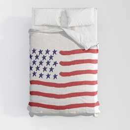 The Star-Spangled Banner / USA Flag / Hand-painted Comforter