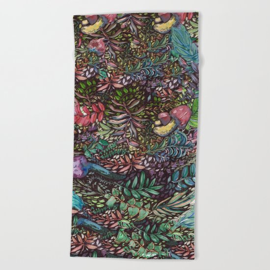 into the wild Beach Towel