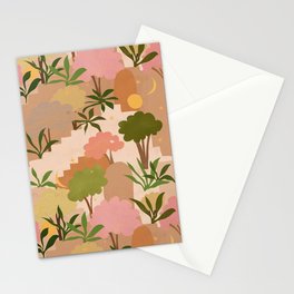 Tropical Staircase Stationery Card