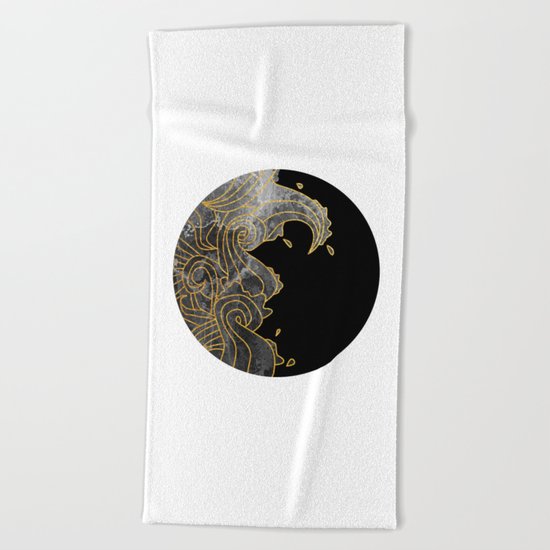 Abstract Wave 2 Beach Towel