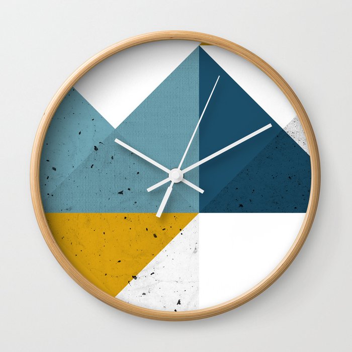 Modern Geometric 19 Wall Clock
