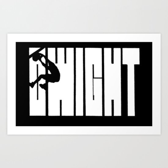 Dwight Howard's "Shaq" Logo Art Print
