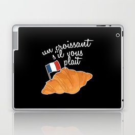 Un Croissant Sil Vous Plait -French Food Laptop Skin