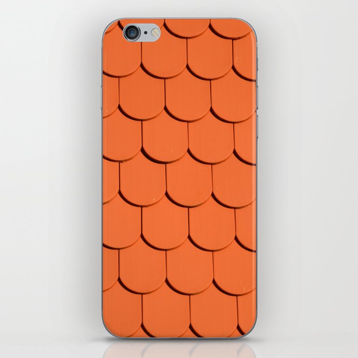 Orange Honeycomb iPhone Skin