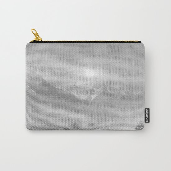 Pastel vibes 11 Black and White Carry-All Pouch