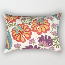 Flower pattern Rectangular Pillow