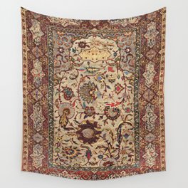 Safavid Silk Metal-Thread Persian Rug Print Wall Tapestry