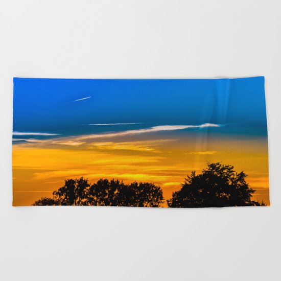 Golden Touch Beach Towel