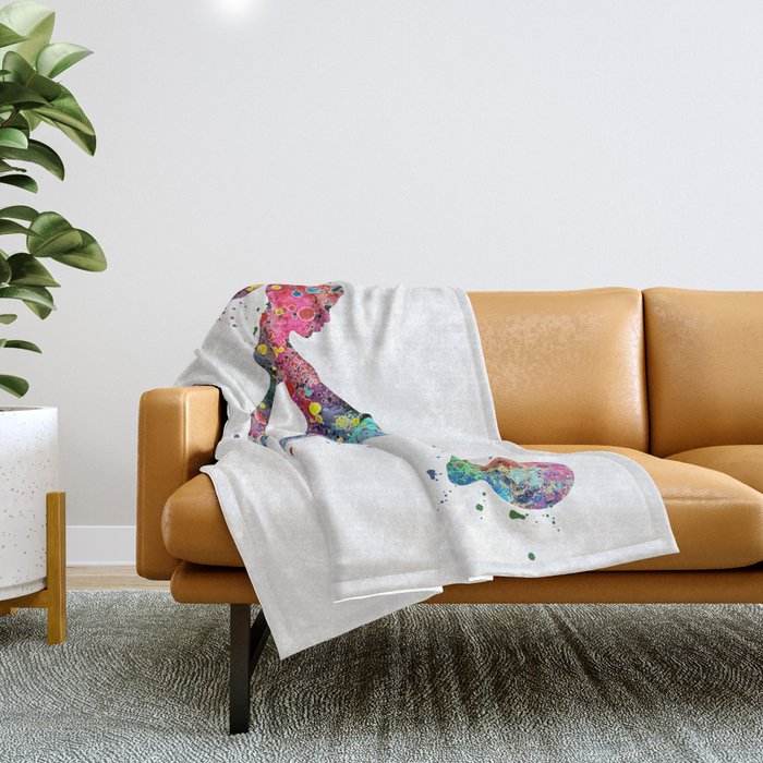 Sports shop throw blanket