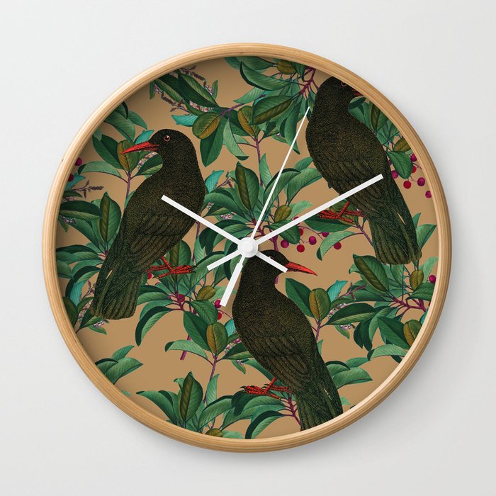 Birds Wall Clock