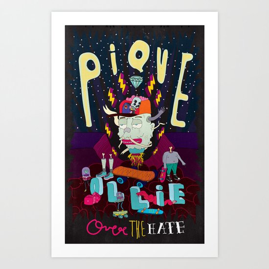 ollie Art Print