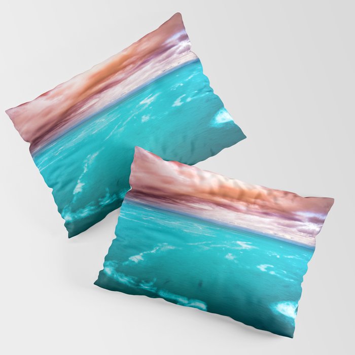 Fire and Water Sea Pillow Sham