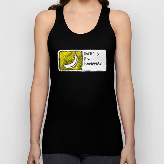 B for Bananas Unisex Tank Top