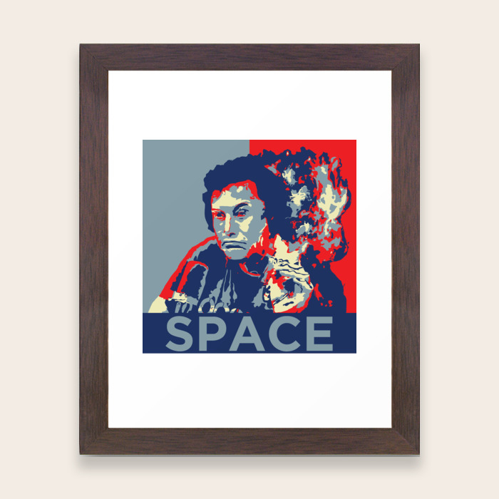 Elon Musk Space Poster Framed Art Print By Raulchirai Society6