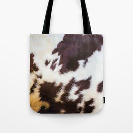 Faux Fur Cowhide (digital art, smooth print) Tote Bag