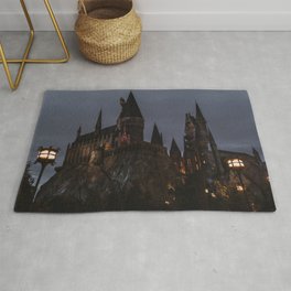 Hogwart Castle Potter Magic Wizards And Witches World Rug
