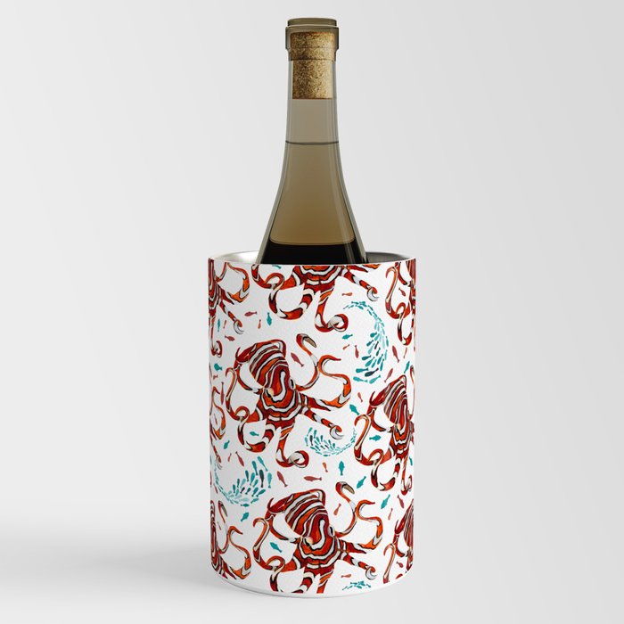Orange Octopus Wine Chiller