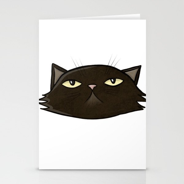 Black Kitty Stationery Cards