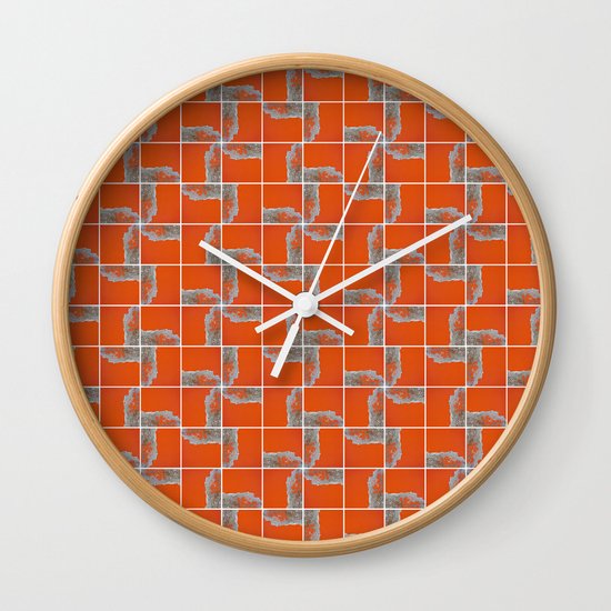 Wall Pattern Wall Clock