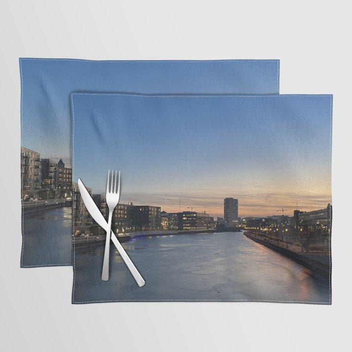 Milwaukee River at Sunset Placemat