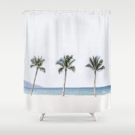 Palm trees 6 Shower Curtain