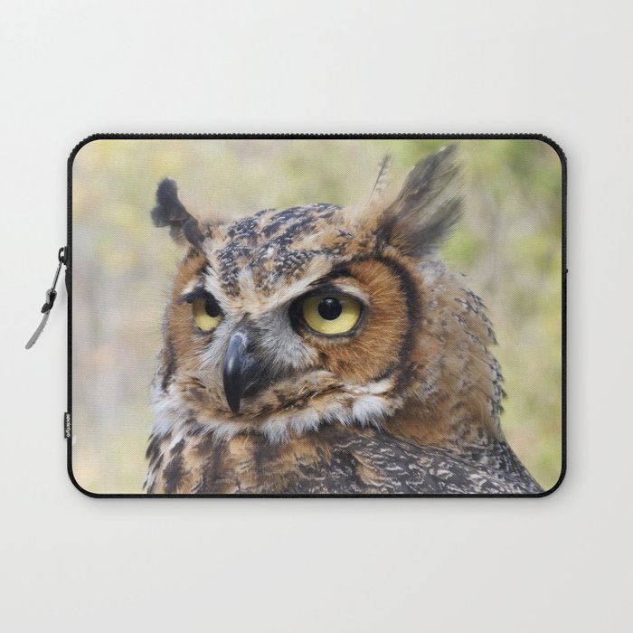 Great Horned Owl Laptop Sleeve